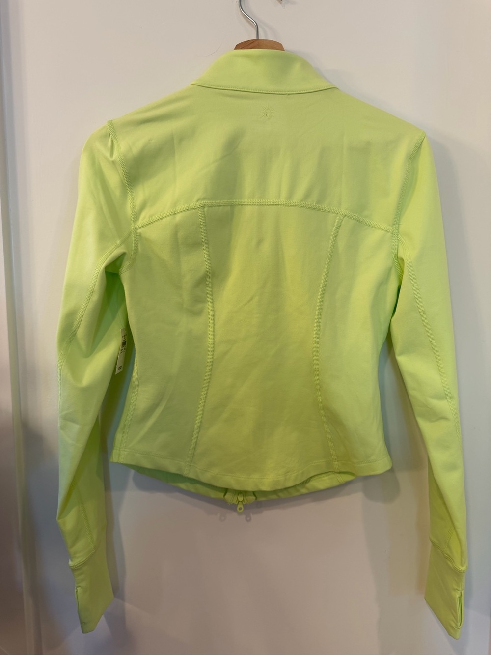 aerie Neon Lime Full-Zip Active Jacket - Picture 4 of 6